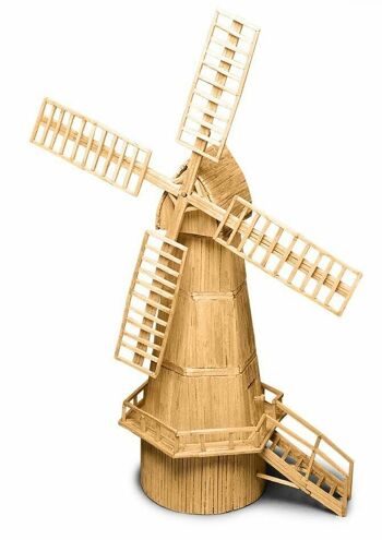 Kit d'allumettes - Moulin à vent hollandais