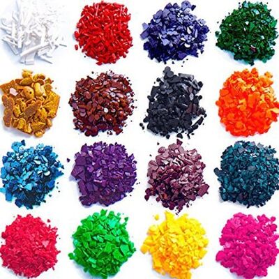 Colorante per candele per la fabbricazione di candele. 10 g coloreranno 1 kg di cera (A-R)