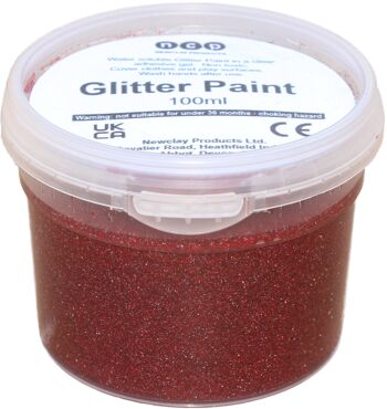 Peinture gel scintillante - Pots de 100 ml - Différentes couleurs 7