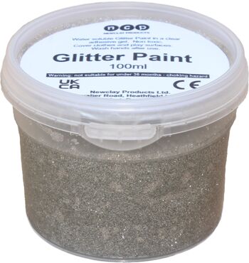 Peinture gel scintillante - Pots de 100 ml - Différentes couleurs 15