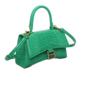 Mini sac Coco avec B vert