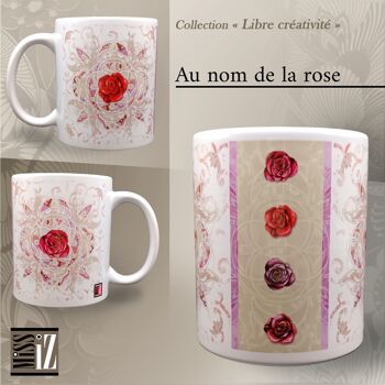 MUG - Au nom de la rose 1