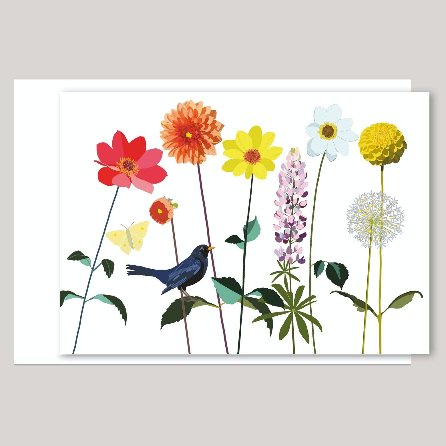 Greeting card »Dahlia Summer«