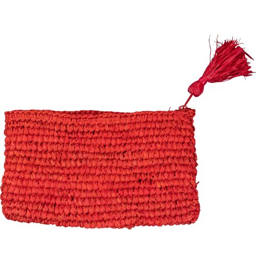 Pochette Ibiza L  Coquelicot