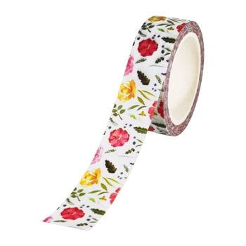 Washi Tape biodégradable à motifs 15mm x 5m 11