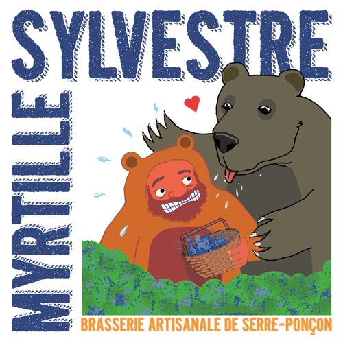 Sylvestre Myrtille 33cl