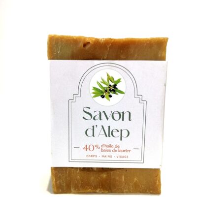 Aleppo soap with 40% bay laurel oil 200g