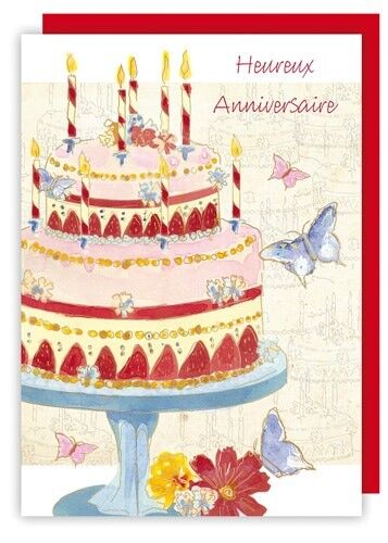 Joyeux anniversaire (SKU: 6218FR)