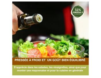 Huile de caméline vierge 250ml 7