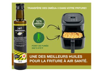 Huile de caméline vierge 250ml 8