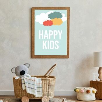 Affiche Poster - happy-kids-cloud 3