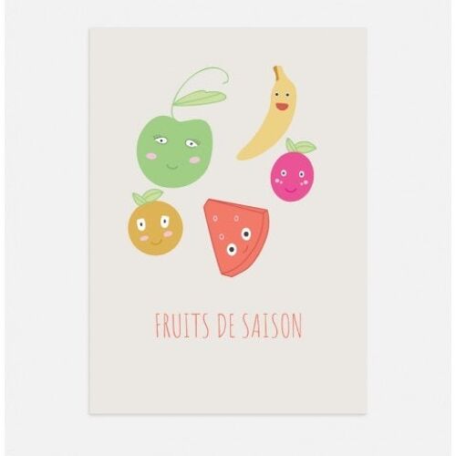 Affiche Poster - Fruit