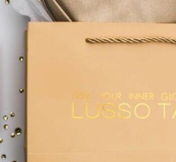 Lusso Tan - Sac cadeau de luxe Winter Nights 2