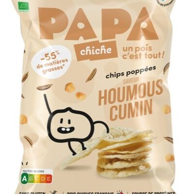 Chips à base de pois chiche BIO - Houmous Cumin