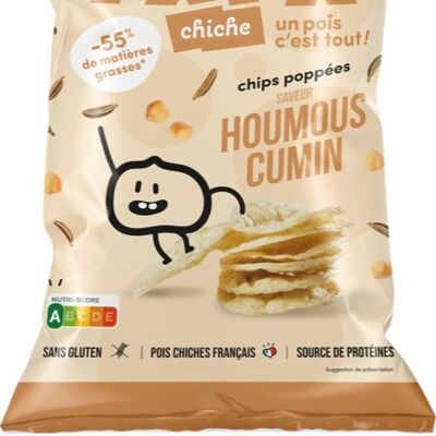 Organic Chickpea Crisps - Hummus Cumin