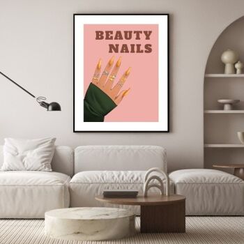 Affiche Poster - Beauty Nails 2