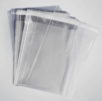 Snap Bar / Wax Melt Bags - Peel and Seal - 16 cm x 6,5 cm - Paquet de 100 1
