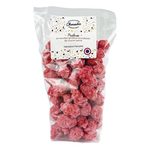 CHOCODIC - Confiserie bonbon dragées Praline rose sachet 180g