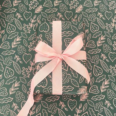 Jungle Leaves Wrapping Paper