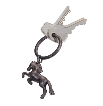 Porte-clés | cheval montant | CHEVAL SAUVAGE 2