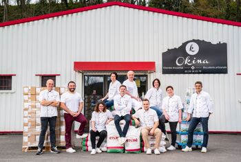 Biscuits Craquants aux pépites de chocolat en étui 150g - fabriqués artisanalement au Pays-Basque 6