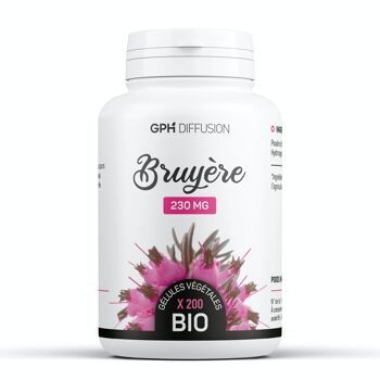 Bruyère Biologique - 230 mg - 200 gélules végétales 1