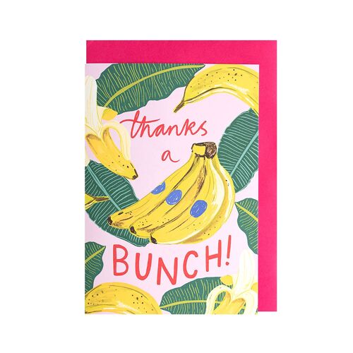 Thanks a Bunch Greetings Card