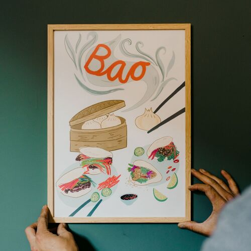 Bao Art Print