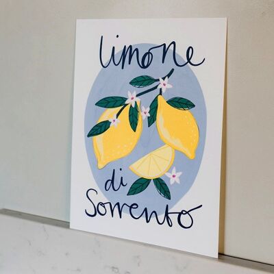 Limone di Sorrento Kunstdruck
