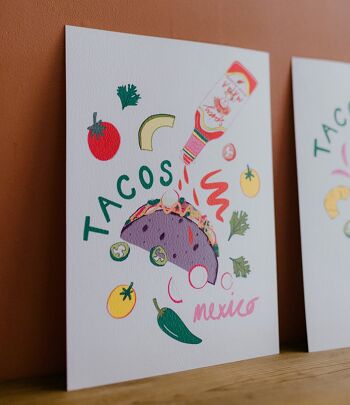 Impression d'art Tacos (Mexique) 5