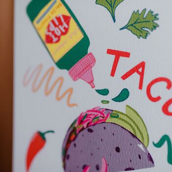 Impression d'art tacos (Hot Lips) 2