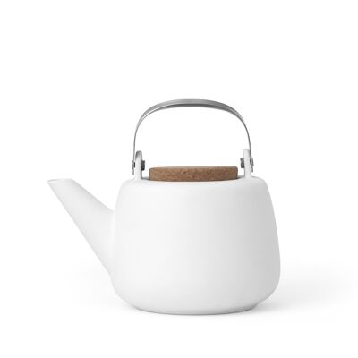 Nicola Porcelain Teapot 1,20L, pure white