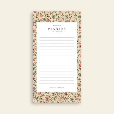 Stationery - Red Buttons Notepad