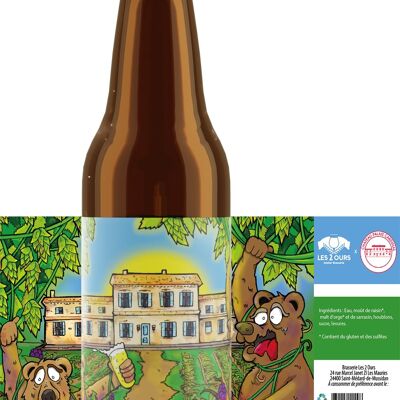 Bière au moût de raisin de Saint Emilion - 8,3%