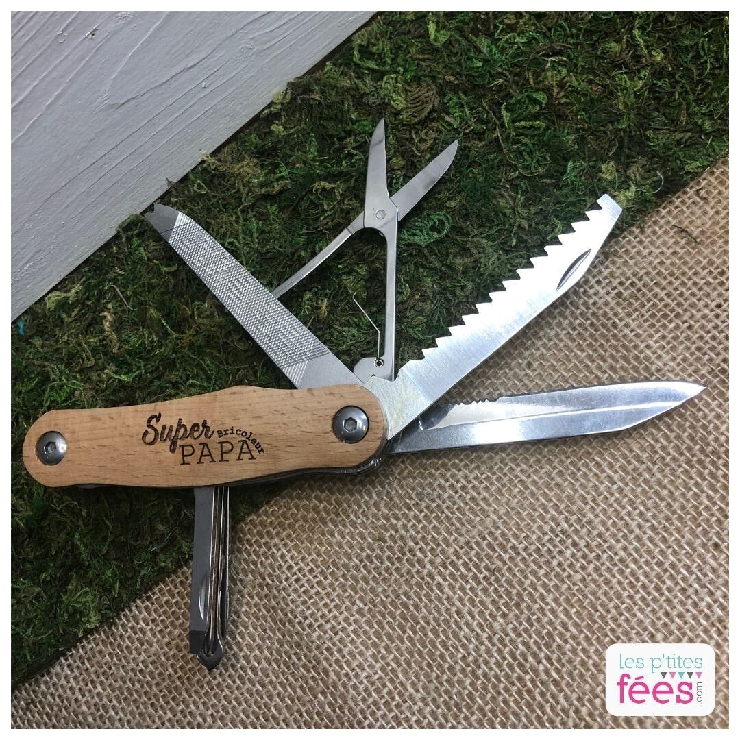 Brandani Couteau Panettone Shitake Accessoires Cuisine 34 CM Porcelaine Et Ss