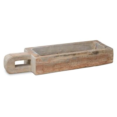 Wooden carrier with handle - wooden accessory