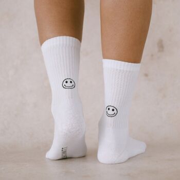 Chaussettes Smiley taille 43-46 (PU = 5 pièces) 1