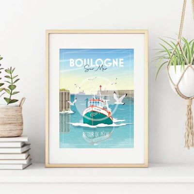 Boulogne-sur-Mer - "Rückkehr vom Fischfang"