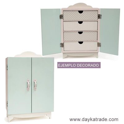 04030324 CABINET WITH 4 DRAWERS AND DOOR
