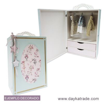 04030328 CABINET WITH HANDLE, DRAWERS AND BAR