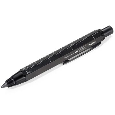 Carpenter's pencil | Ideal for rough surfaces | integrated sharpener | scriber | ZIMMERMANN 5.6 PEN56