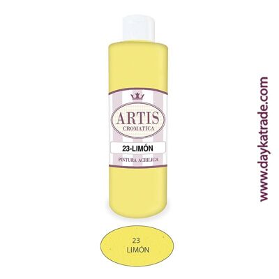 ARTIS-23 ZITRONE ACRYLFARBE ARTIS (250ml)