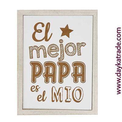 BLC-220 PHRASE PICTURE "THE BEST DAD IS MINE"