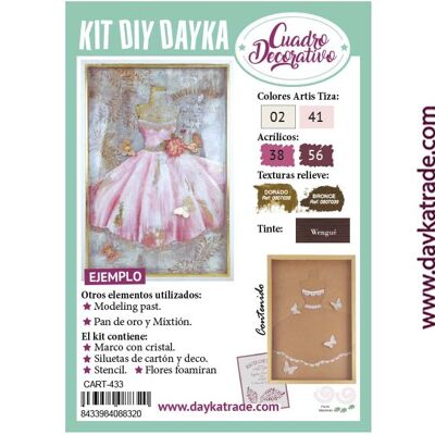 CART-433 KIT DE BRICOLAGE DAYKA PICTURE BAND OF HONOR ROBE
