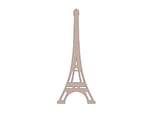 CART-46G Torre Eiffel cartón Dayka Trade