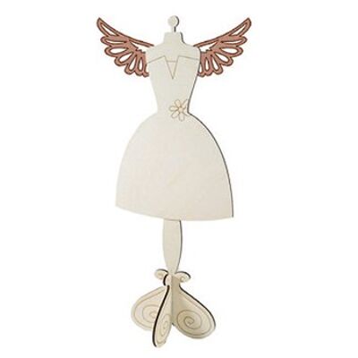 Dayka-001 Mannequin Tie with wings