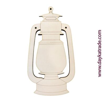 Dayka-1003 FAROL DE MADERA ESTILO VINTAGE