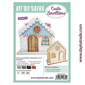 Dayka-1025 PORTE-SERVIETTE UNE PETITE MAISON