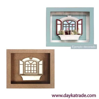 Dayka-1091 ARCH WINDOW AND SHOWCASE