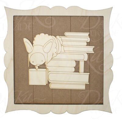 Dayka-191 RABBIT BOOKS FRAME